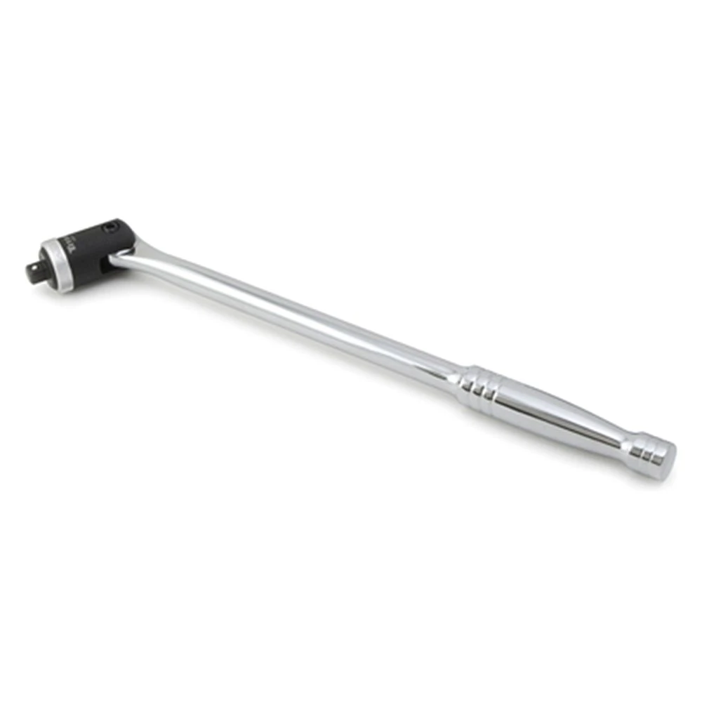 Titan Tools® - 3/8" Drive 15" Length Ratcheting Head Flex-Head Wrench Handle Flat Metal Grip Breaker Bar 1 Titan Tools® - 3/8" Drive 15" Length Ratcheting Head Flex-Head Wrench Handle Flat Metal Grip Breaker Bar