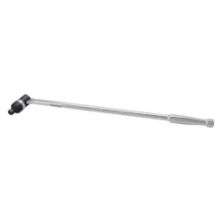 Titan Tools® - 1/2" Drive Flexible Head Flex-Head Wrench Handle Teeth Flat Metal Grip Breaker Bar
