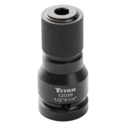Titan Tools® 12039 - 1/4" Drive 1/2" Hex Quick Change Impact Adapter