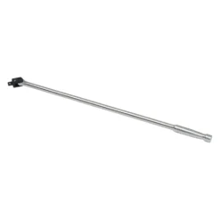 Titan Tools® 12047 - 1/2" Drive 30" Length Flexible Head Flex-Head Wrench Handle Flat Metal Grip Breaker Bar
