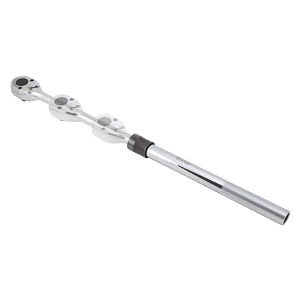 Titan Tools® - 3/4" Drive Adjustable Length 19-1/2"-30-1/2" Length 24 Teeth Standard Head Diamond Knurled Grip Ratchet 1 Titan Tools® - 3/4" Drive Adjustable Length 19-1/2"-30-1/2" Length 24 Teeth Standard Head Diamond Knurled Grip Ratchet