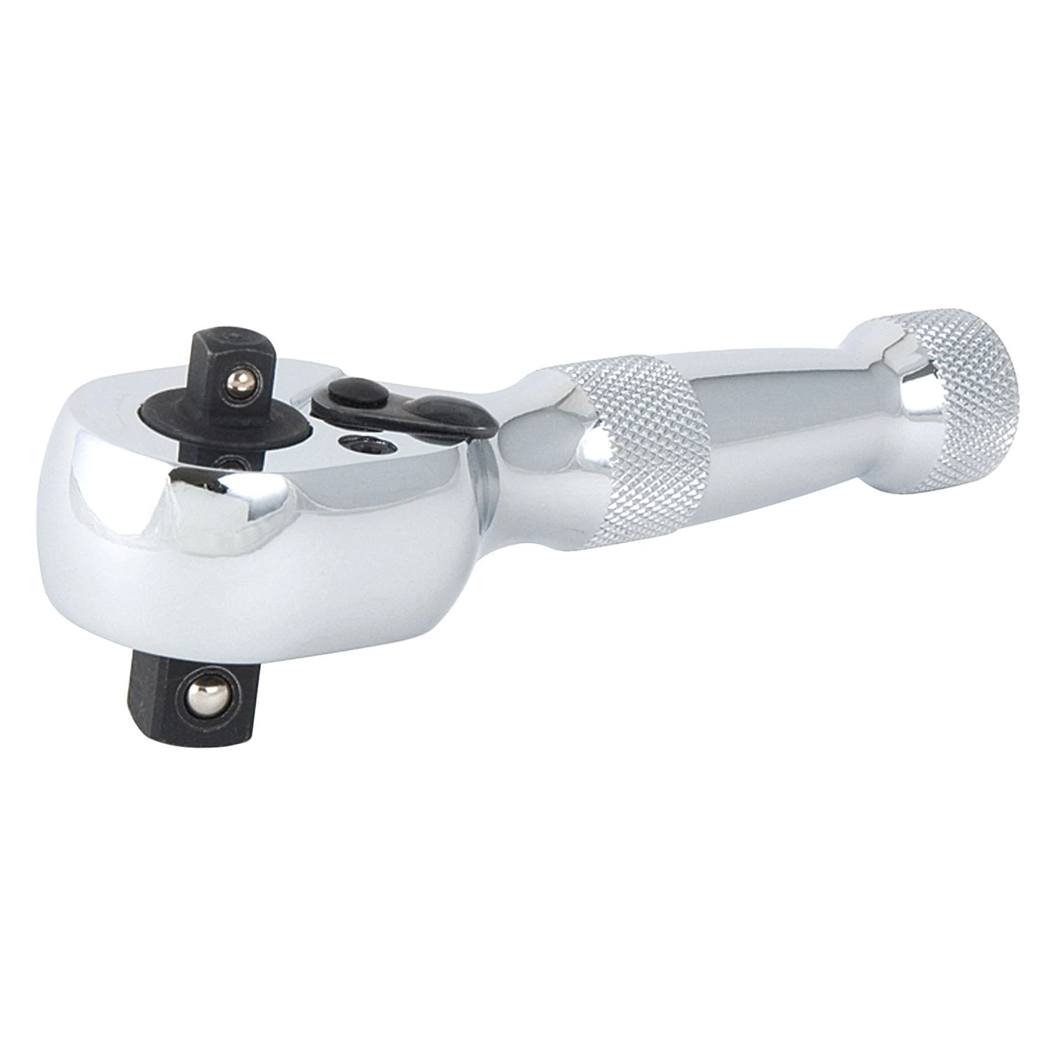 Titan Tools® - Mixed Drive Size Drive 3" Length Double End Head Flat Metal Grip Ratchet 1 Titan Tools® - Mixed Drive Size Drive 3" Length Double End Head Flat Metal Grip Ratchet