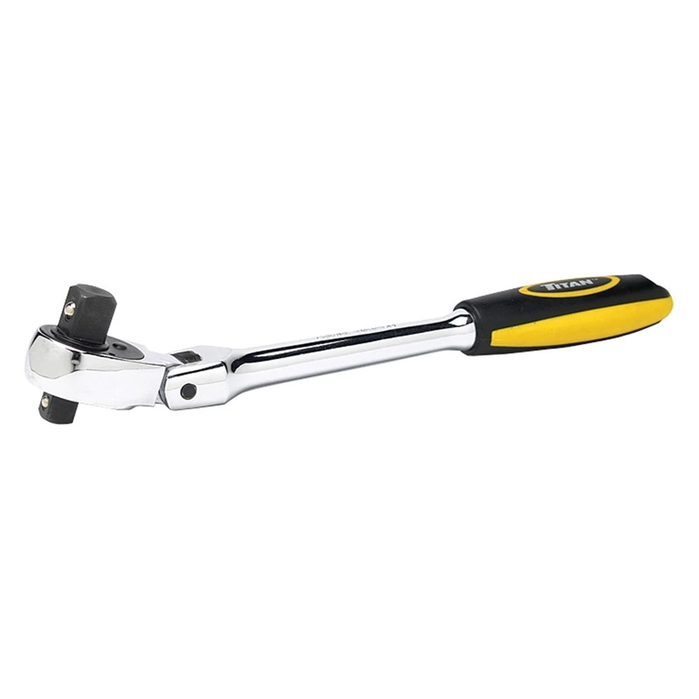 Titan Tools® - Mixed Drive Size Drive Flexible Head Cushion-Grip Ratchet 2 Titan Tools® - Mixed Drive Size Drive Flexible Head Cushion-Grip Ratchet - Image 2