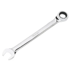 Titan Tools® 12506 - 6 Mm 12-Point Straight Head 72-Teeth Ratcheting Mirror Polished Combination Wrench