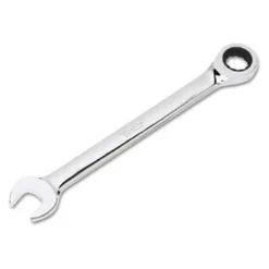 Titan Tools® 12607 - 5/8" 12-Point Straight Head 72-Teeth Ratcheting Mirror Polished Combination Wrench