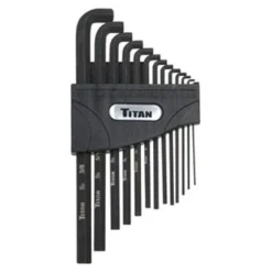Titan Tools® - 13-Piece 0.05" To 3/8" SAE Low Profile Hex Key Set