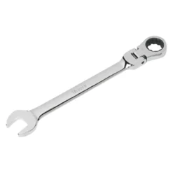 Titan Tools® - Metric 12-Point Flexible Head 72-Teeth Ratcheting Mirror Polished Combination Wrench