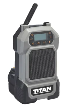 Titan TTI918RDI 18V Li-Ion TXP DAB / FM Site Radio - Bare -TITAN Tools 135PX A2