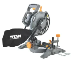 Titan TTB795MSW 210mm Electric Single-Bevel Compound Mitre Saw 240V -TITAN Tools 149KP A2