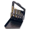 Titan Tools® - 10-piece 3/32" To 5/8" Square Shank Spiral Flute Screw Extractor Kit