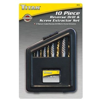 Titan Tools® - 10-piece 3/32" To 5/8" Square Shank Spiral Flute Screw Extractor Kit 2 Titan Tools® - 10-piece 3/32" To 5/8" Square Shank Spiral Flute Screw Extractor Kit - Image 2