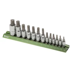 Titan Tools® - Mixed Drive Size Torx Bit Socket Set 13 Pieces