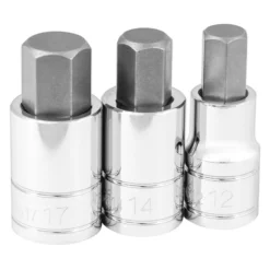 Titan Tools® - 1/2" Drive Metric Bit Socket Set 3 Pieces