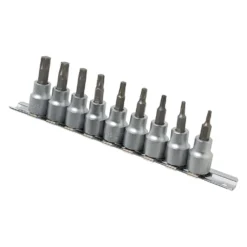 Titan Tools® - 3/8" Drive Torx Bit Socket Set 9 Pieces