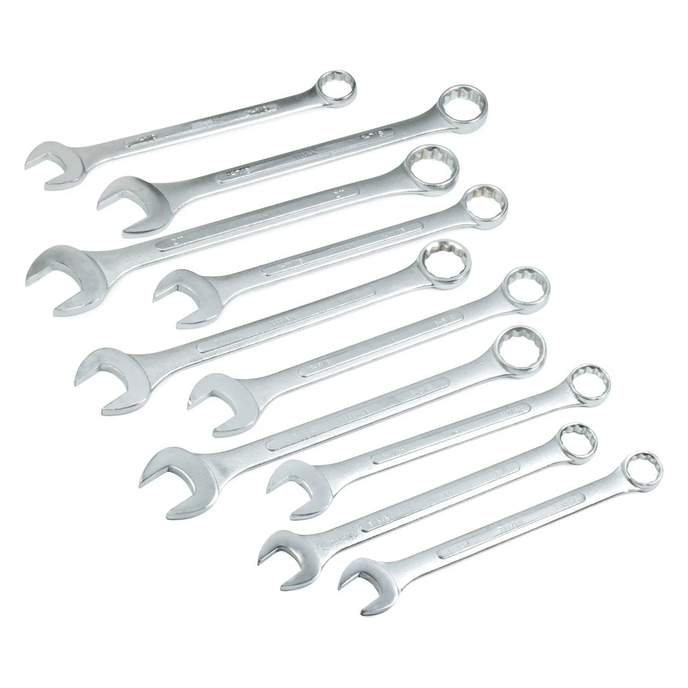Titan Tools® - 10-piece 1-5/16" To 2" 12-Point Straight Head Jumbo Combination Wrench Set 1 Titan Tools® - 10-piece 1-5/16" To 2" 12-Point Straight Head Jumbo Combination Wrench Set