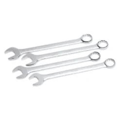Titan Tools® - 4-piece 2-1/8" To 2-1/2" 12-Point Straight Head Jumbo Combination Wrench Set