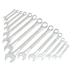 Titan Tools® - 14-piece 3/8" To 1-1/4" 12-Point Straight Head Raised Panel Combination Wrench Set