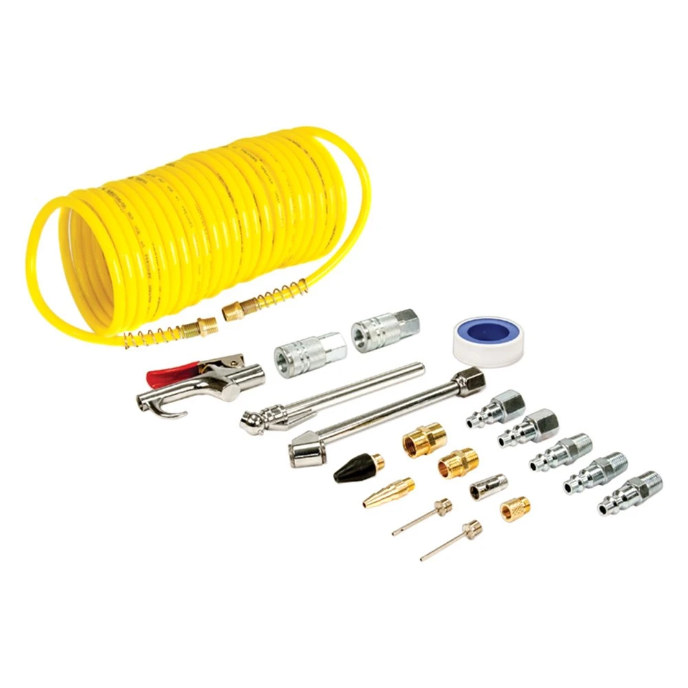 Titan Tools® - 20-Piece Straight Handle Lever Action Blow Gun Kit