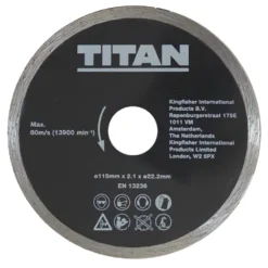 Titan TC115I 500W Electric Tile Cutter 240V -TITAN Tools 196VV A3