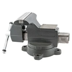 Titan Tools® - 7-1/2" Flat And Pipe Jaws Swivel Base Vise