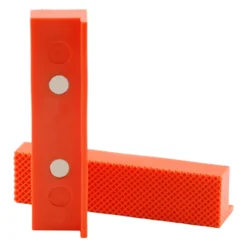 Titan Tools® - Replacement 2 Pieces 4-1/2" Plastic Flat Non-Marring Magnetic Vise Jaw Pads