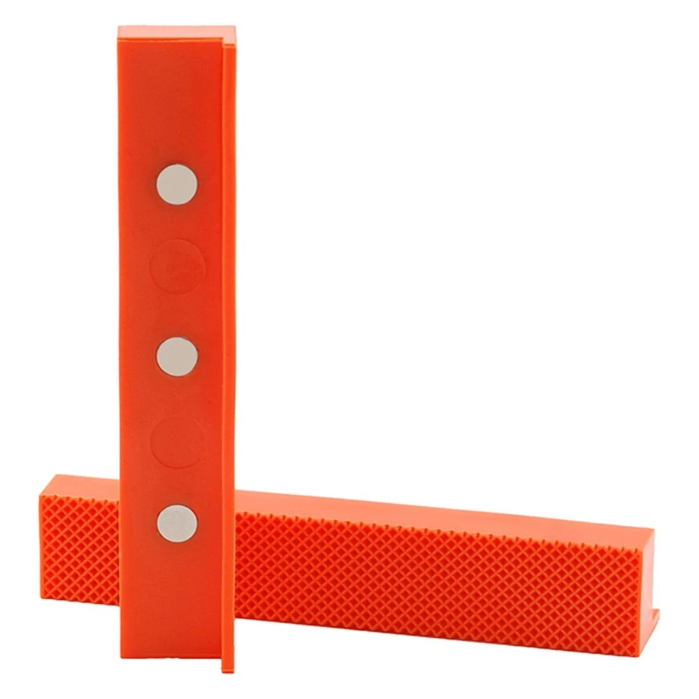 Titan Tools® - Replacement 2 Pieces 6" Plastic Flat Non-Marring Magnetic Vise Jaw Pads 1 Titan Tools® - Replacement 2 Pieces 6" Plastic Flat Non-Marring Magnetic Vise Jaw Pads