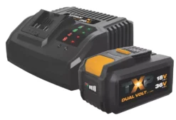 Titan TTB813ACC 18 / 36V 4 / 8Ah Li-Ion TXP Dual-Voltage Battery & Charger Set