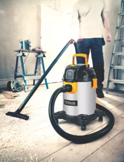 Titan TTB775VAC 1400W 20Ltr Wet & Dry Vacuum 220-240V -TITAN Tools 233KH A3