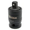 Titan Tools® - 1/2" Drive Friction Ball Locking Wobble Impact Adapter