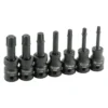 Titan Tools® - Torsion Core™ 1/2" Drive Torx Impact Bit Socket Set (7 Pieces)