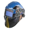 Titan Tools® 45005 - "Underhood PinUp Girl" Print Solar Auto-Darkening Welding Helmet With Li-ion Back-up Batteries