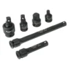 Titan Tools® - 3/8" Drive Friction Ball Impact Extension And Adapter Set (6 Pieces)