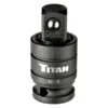 Titan Tools® - 3/8" Drive Friction Ball Locking Pin-Free Impact Adapter