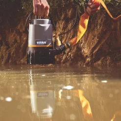 Titan TTB844PMP 750W Mains-Powered Dirty Water Pump -TITAN Tools 495XF A4