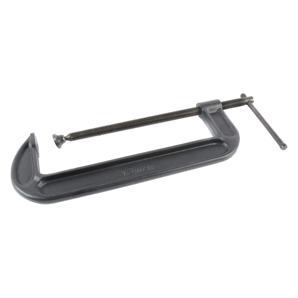 Titan Tools® 51582 - 12" Malleable Steel C-Clamp 1 Titan Tools® 51582 - 12" Malleable Steel C-Clamp