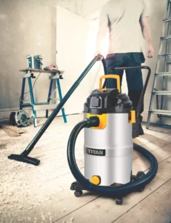 Titan TTB777VAC 1500W 40Ltr Wet & Dry Vacuum 220-240V 10 Titan TTB777VAC 1500W 40Ltr Wet & Dry Vacuum 220-240V -TITAN Tools 633KH A3