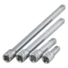 Titan Tools® - 3/8" Drive 1-3/4", 3", 6", 8" Socket Extension Set, 4 Pieces