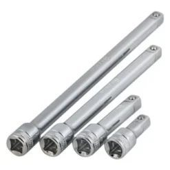 Titan Tools® - 3/8" Drive 1-3/4", 3", 6", 8" Socket Extension Set, 4 Pieces