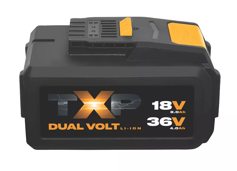Titan TTB812BAT 18/36V 4/8Ah Li-Ion TXP Dual-Voltage Battery 2 Titan TTB812BAT 18/36V 4/8Ah Li-Ion TXP Dual-Voltage Battery - Image 2