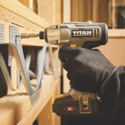 Titan TTI885IPD 18V 2 X 2.0Ah Li-Ion TXP Cordless Impact Driver -TITAN Tools 837PV A4