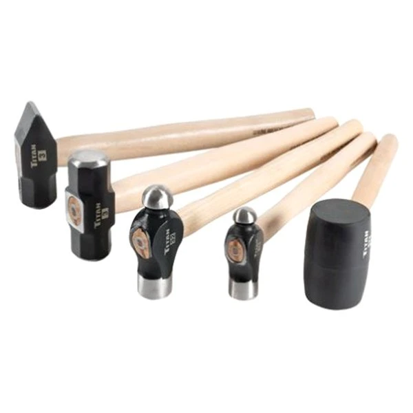 Titan Tools® 85070 - 5-piece Hickory Handle Hammer Set 1 Titan Tools® 85070 - 5-piece Hickory Handle Hammer Set