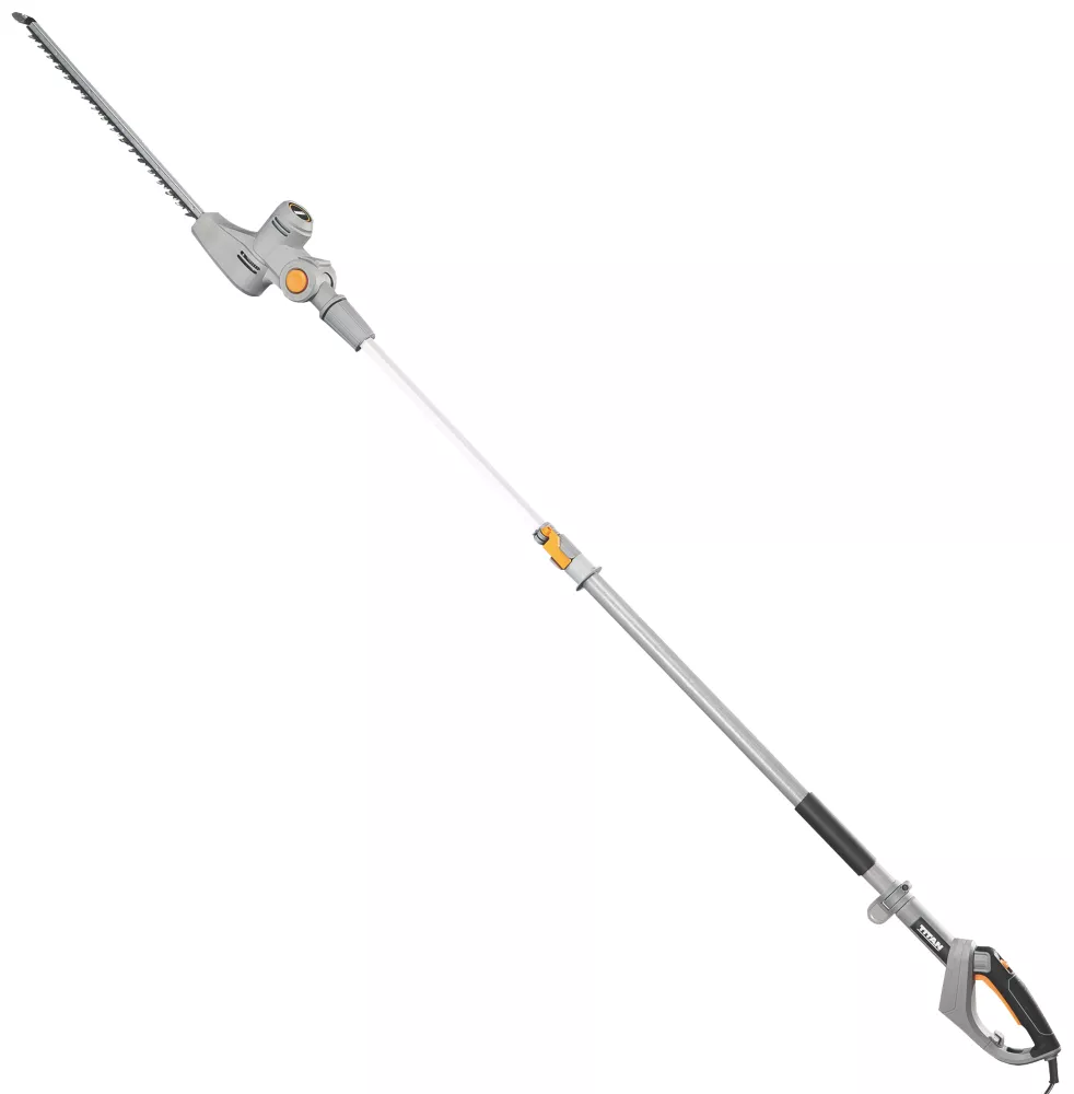 Titan TTB826HDC 50cm 550W 230V Corded Pole Hedge Trimmer 2 Titan TTB826HDC 50cm 550W 230V Corded Pole Hedge Trimmer - Image 2